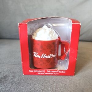 Tim Hortons 2021 Holiday Christmas Coffee Mug
